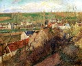 Vista de Osny cerca de Pontoise 1883 Camille Pissarro
